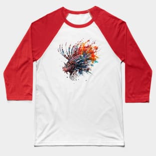 Lionfish Baseball T-Shirt